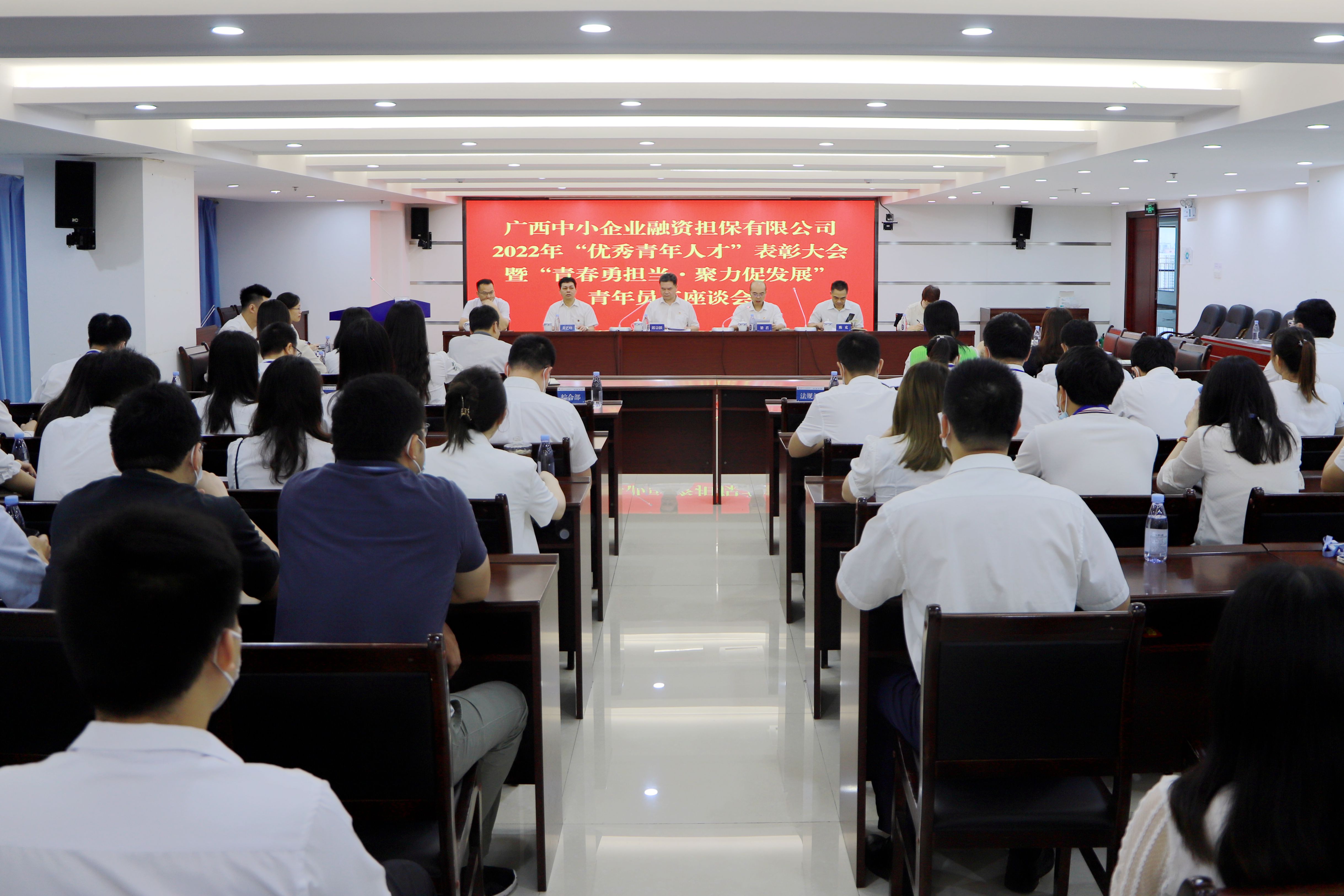 黨委書記講專題黨課，熱議建團(tuán)百年有我！中小擔(dān)保召開“優(yōu)秀青年人才”表彰大會(huì)暨“青春勇?lián)?dāng) 聚力促發(fā)展”青年員工座談會(huì)